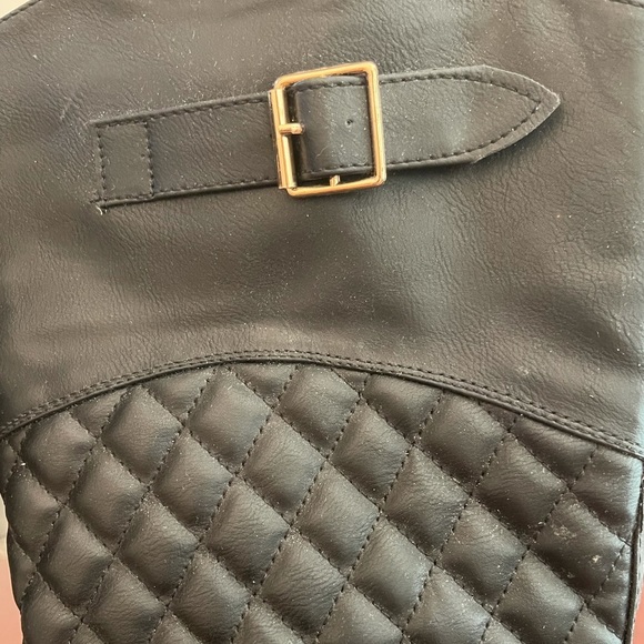 Celebrity NYC Black Womens Below The Knee Quilted Boots size 10 - Picture 7 of 7